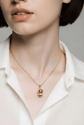 Collana Acciaio colore oro - Dimes Maison Italia