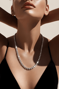 Collana girocollo con brillantini Acciaio - Dimes Maison Italia
